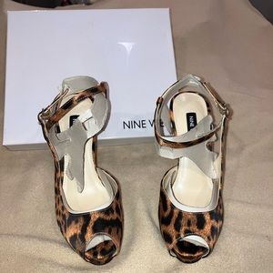 Nine West Leopard Heels